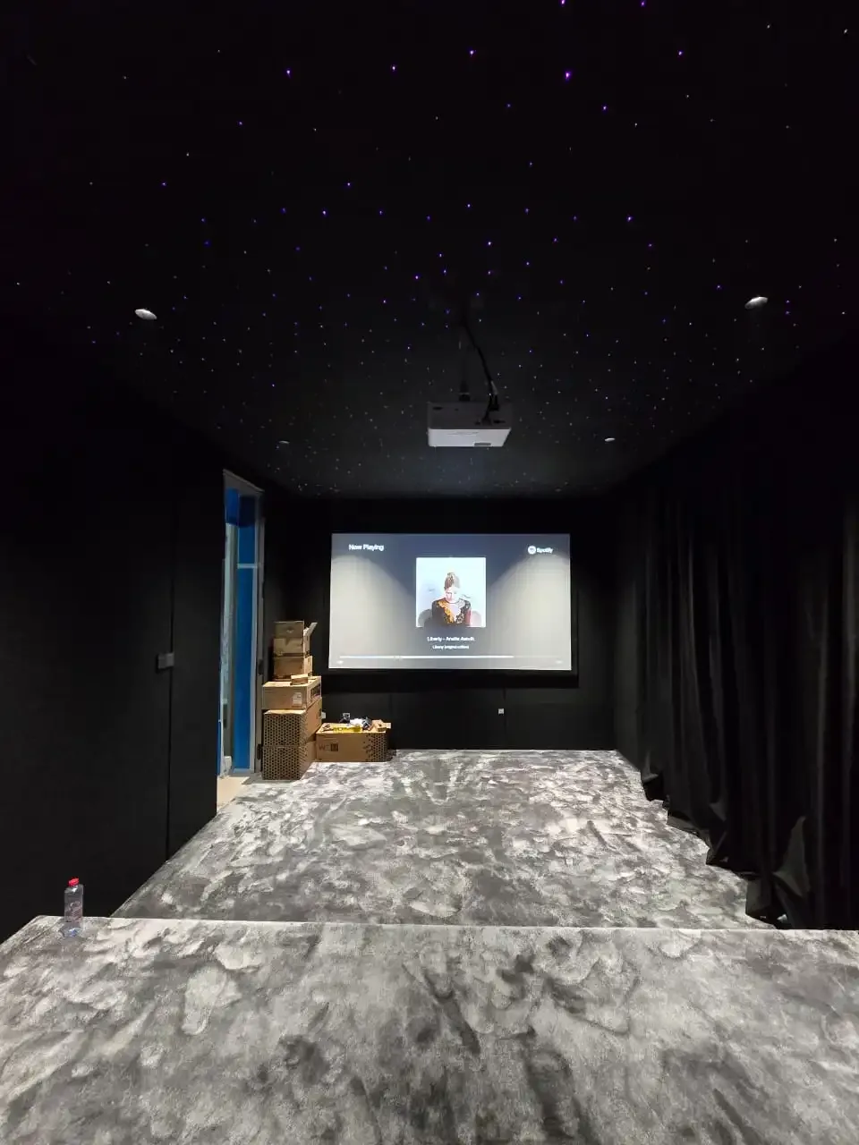 Home cinema in Tilal Al Ghaf, by Trodac
