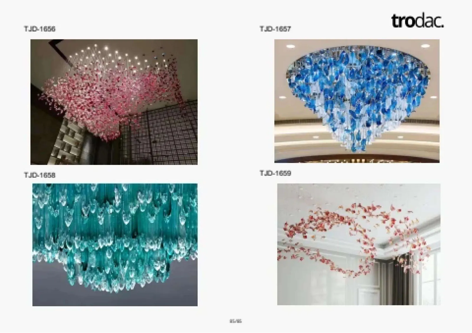 Chandeliers catalogue, page 85
