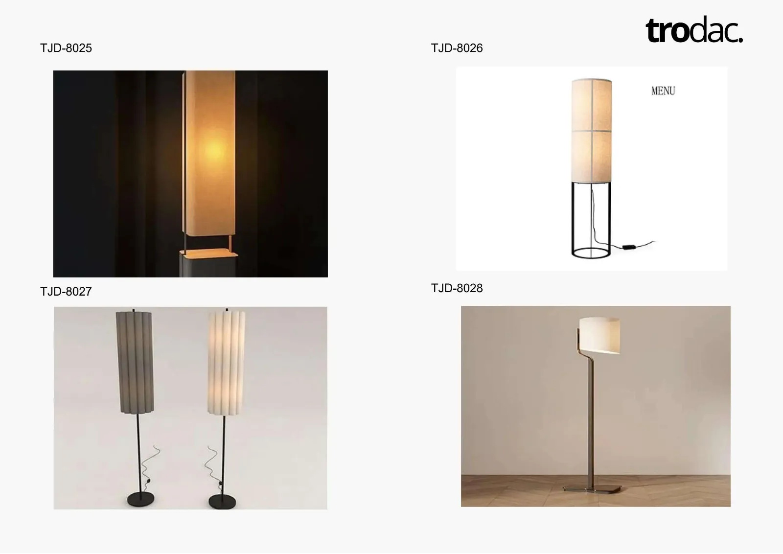 Floor lamps catalogue, page 8