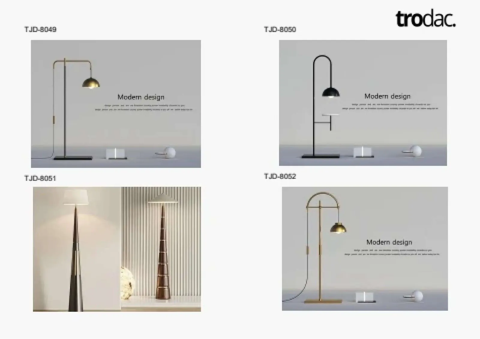 Floor lamps catalogue, page 14