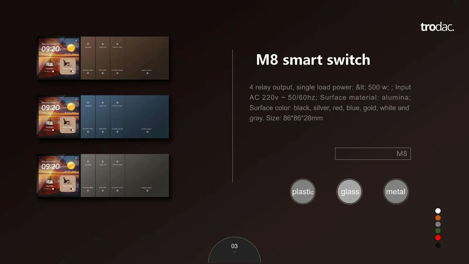 Keypad ZH catalogue, page 3