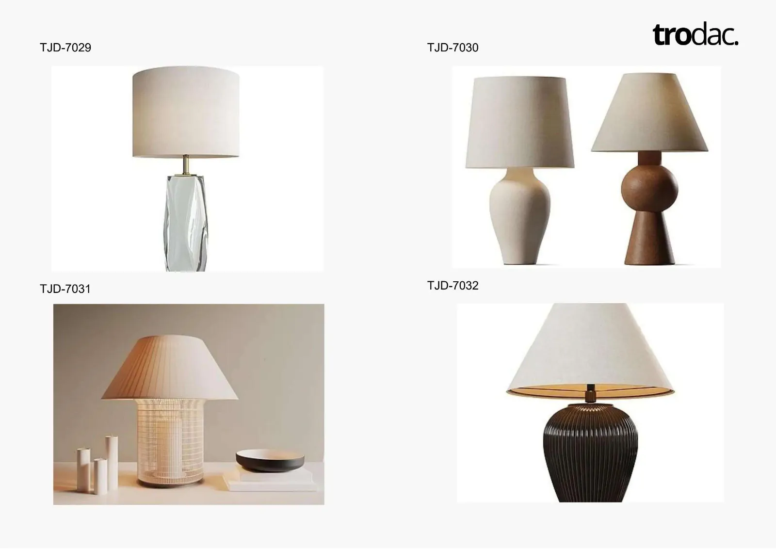 Table lamps catalogue, page 8