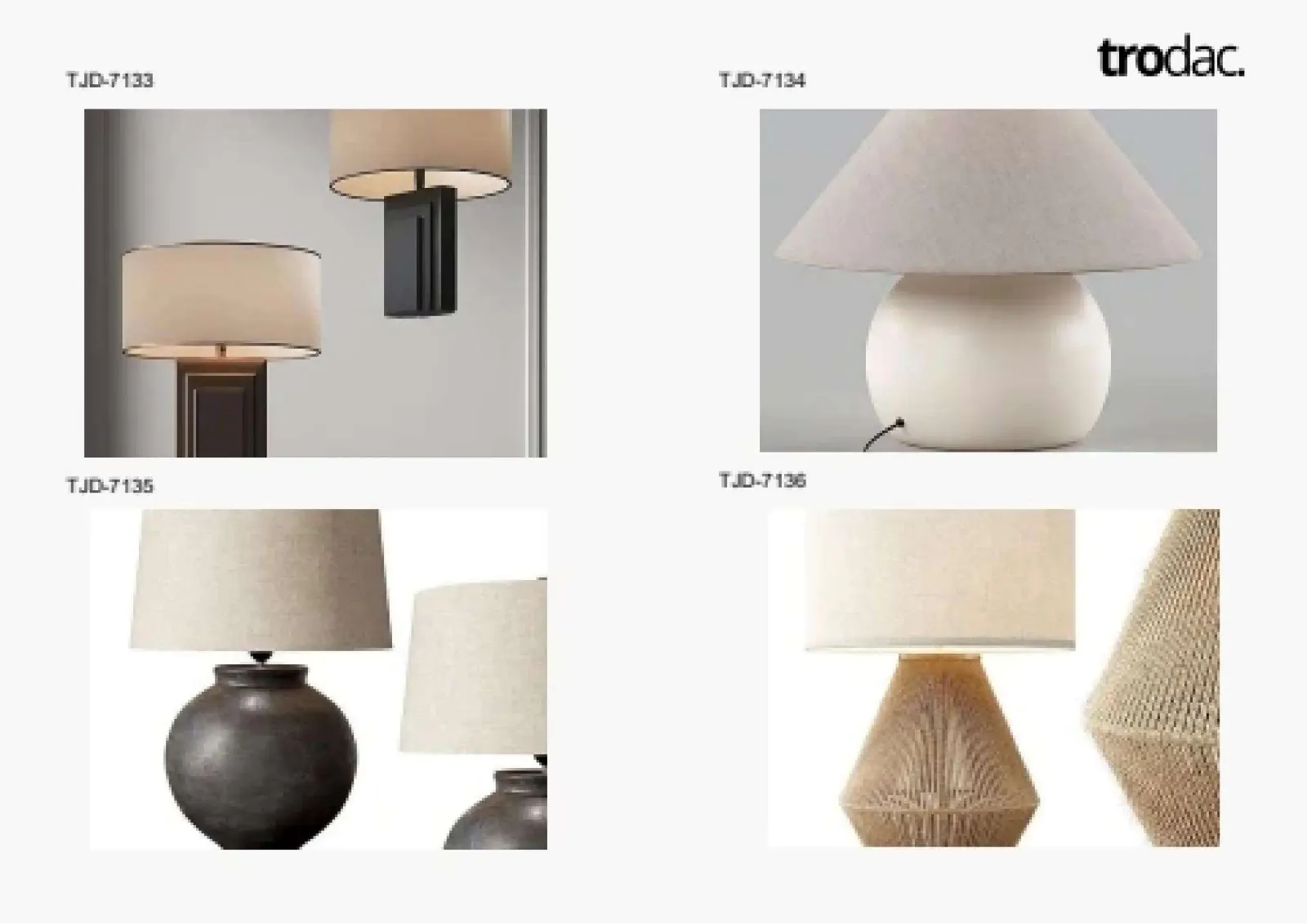 Table lamps catalogue, page 34