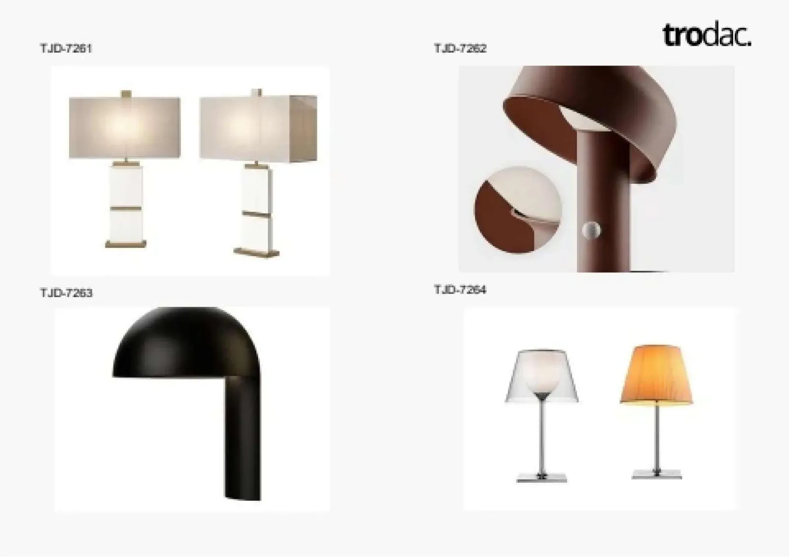 Table lamps catalogue, page 66