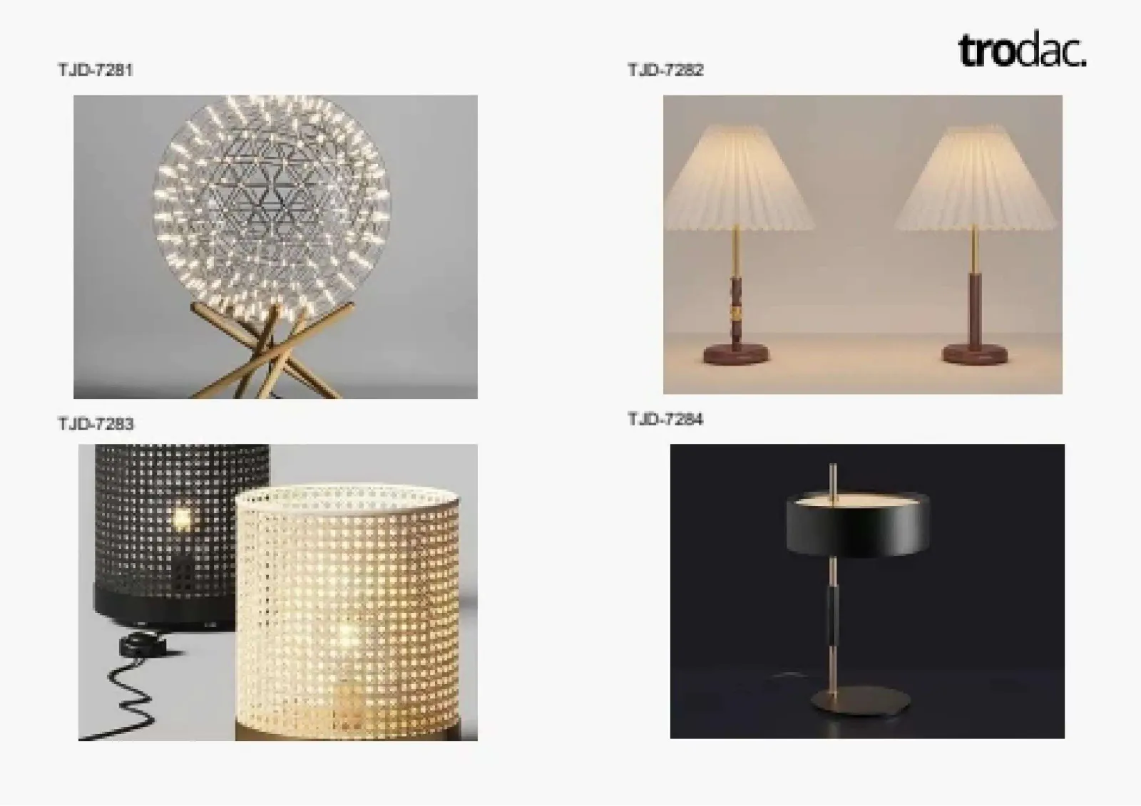 Table lamps catalogue, page 71