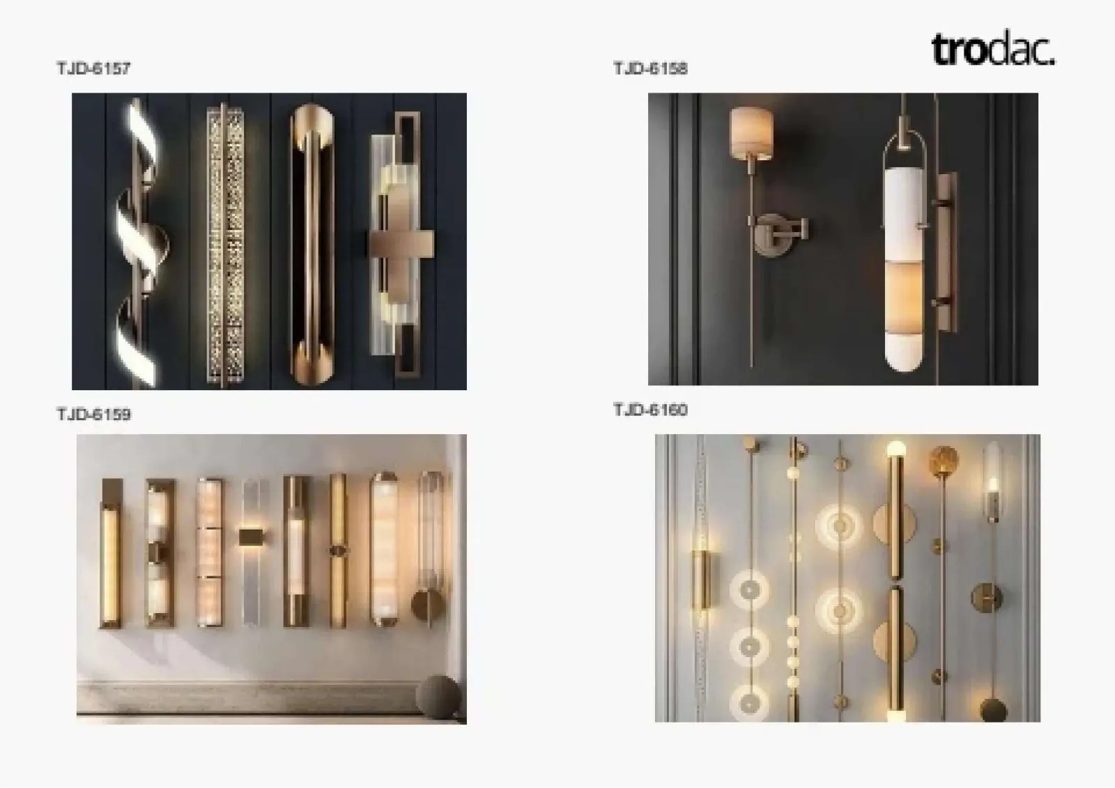 Wall lamps catalogue, page 40