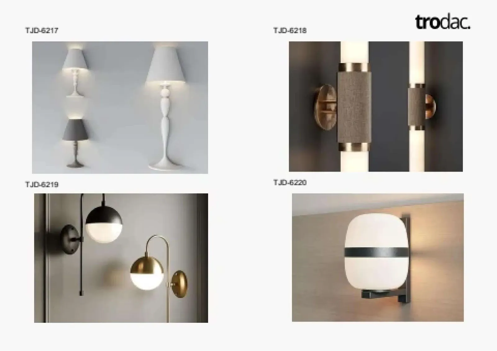 Wall lamps catalogue, page 55