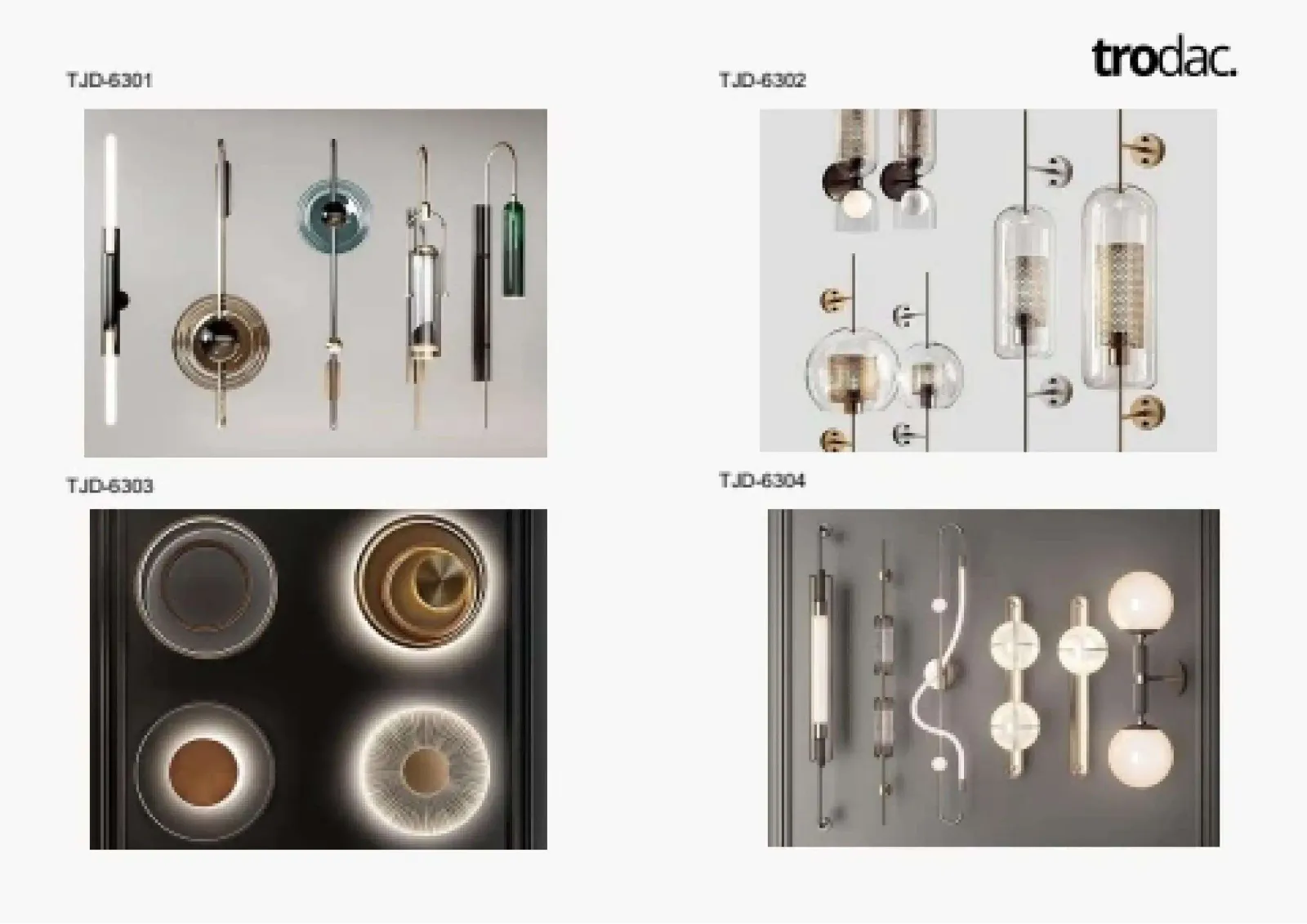 Wall lamps catalogue, page 76