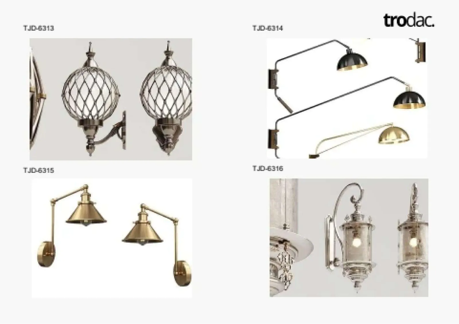 Wall lamps catalogue, page 79